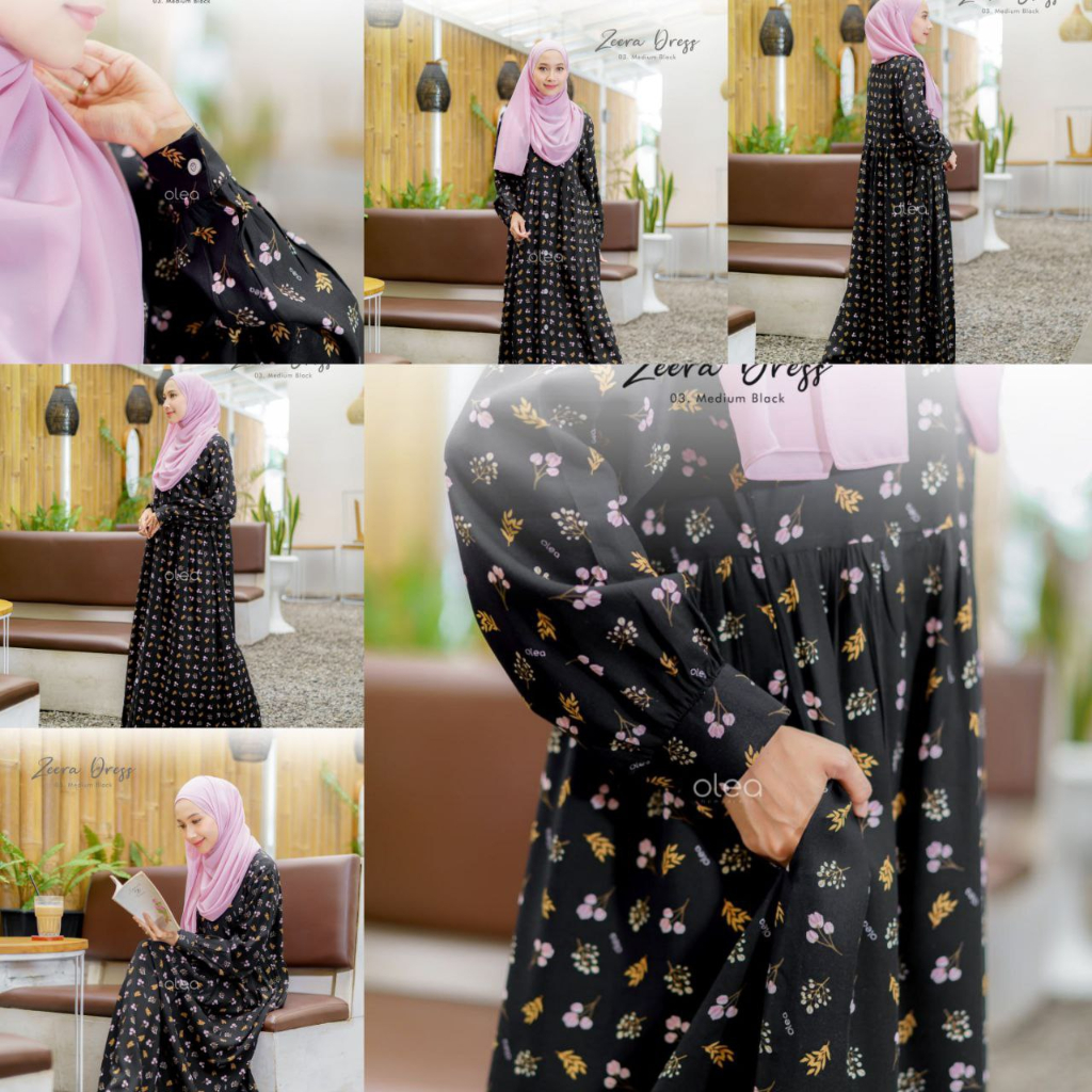 Zeera Dress by Olea / dress mom couple dengan anak