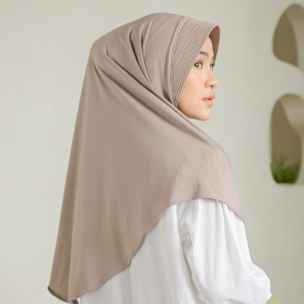 HIJAB BERGO SPORT JERSEY HIJAB INSTAN WANITA (M-L) HIJAB BERGO SPORT OLAHRAGA BISA COD