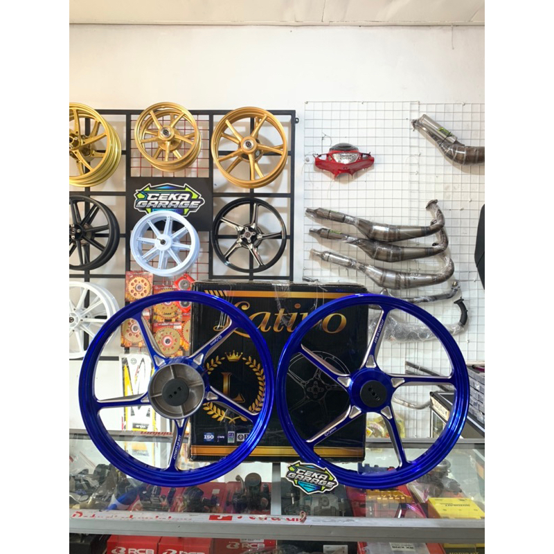 (Promosi Waktu Terbatas) ENKEI pelek CNC VELG ring 17 FG511 PNP mx king VIXION NEW NVL NVA MXKING NE