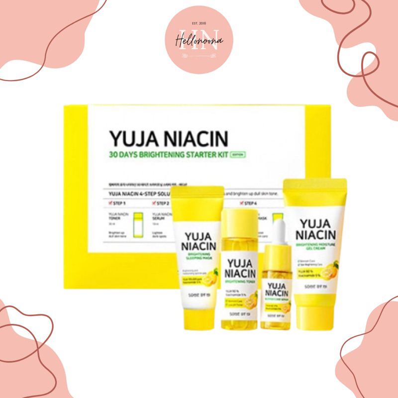 SOMEBYMI Yuja Niacin Starter Kit (4 items!)