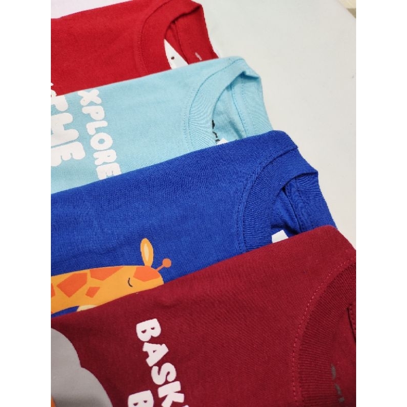 Kaos Anak Laki-Laki Branded (CMT) Sz 2 4 6 8 10