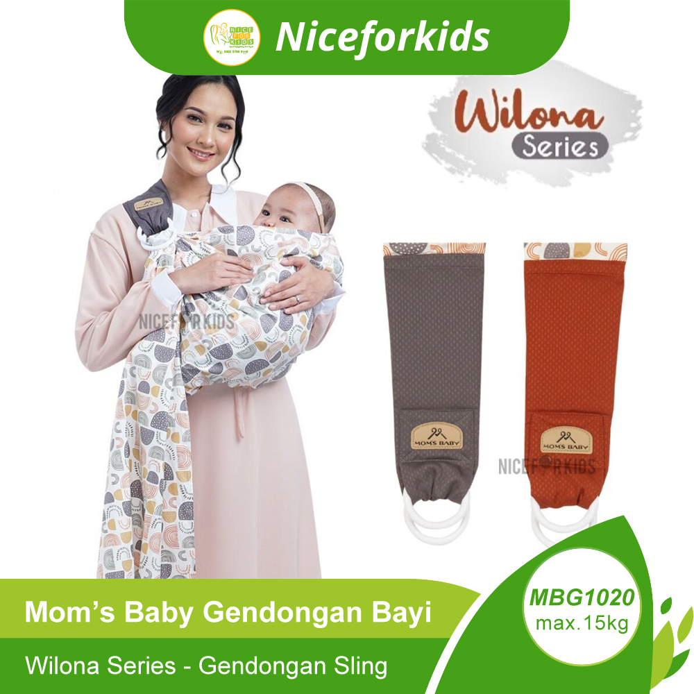 Mom's Baby Gendongan Samping 5 in 1 Aurora (MBG1023) / Wilona (MBG1020) / Gendongan Anak