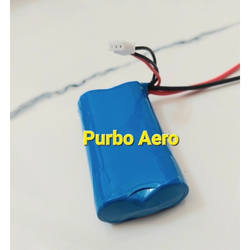 Li-ion 18650 2S 7.2V 2000mAH Radio Control RC Drone Pesawat FPV Remote Control Remot Heli RC car