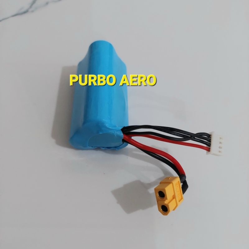 Li-ion 18650 3S 11.1V 2000mAH Radio Control RC Drone Pesawat FPV Remote Control Remot Heli RC car