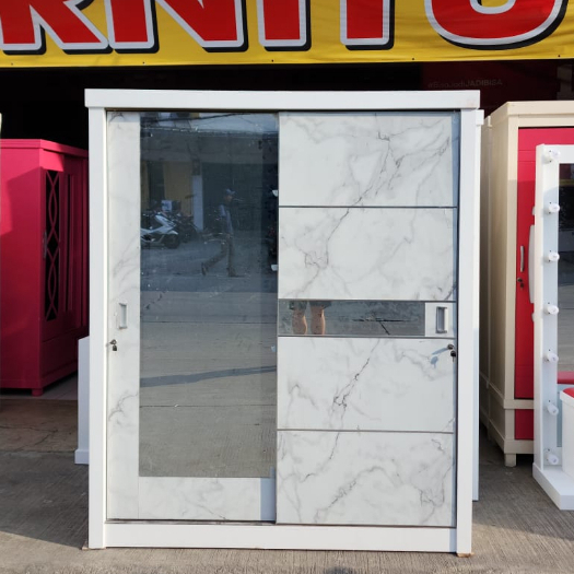 Lemari Baju HPL 2 Pintu Jumbo Duco / Lemari Pakaian