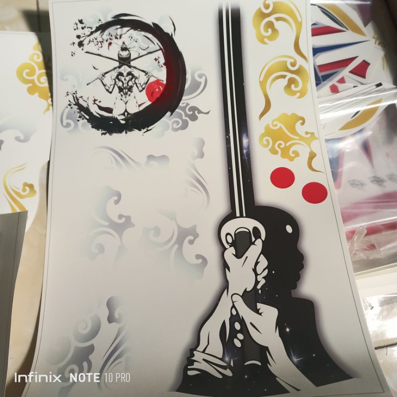 WATER SLIDE DECAL