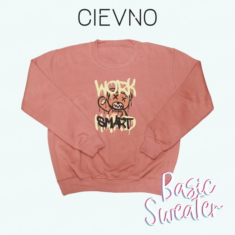 BASIC SWEATER WORK SMART (DIGITAL PRINTING) SIZE M - XXXL (UNISEX)