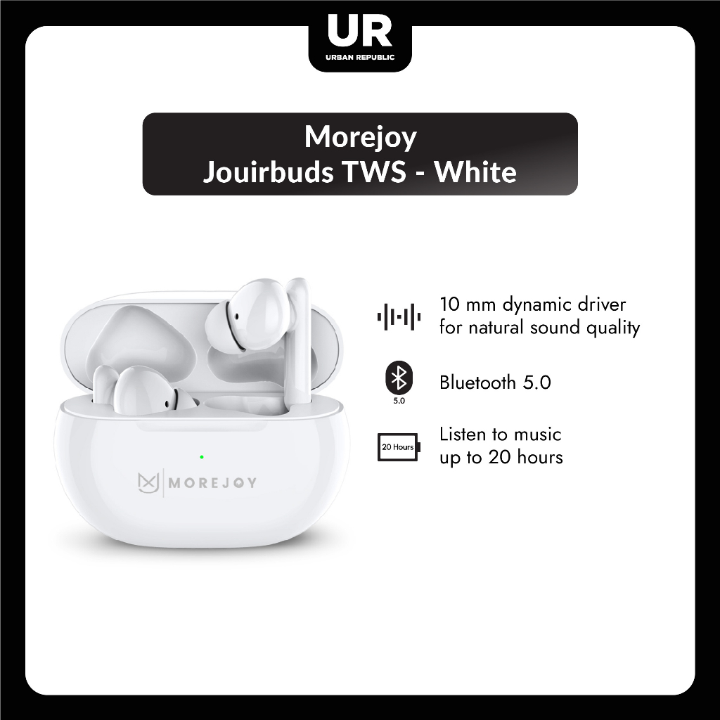 Morejoy Jouirbuds TWS White