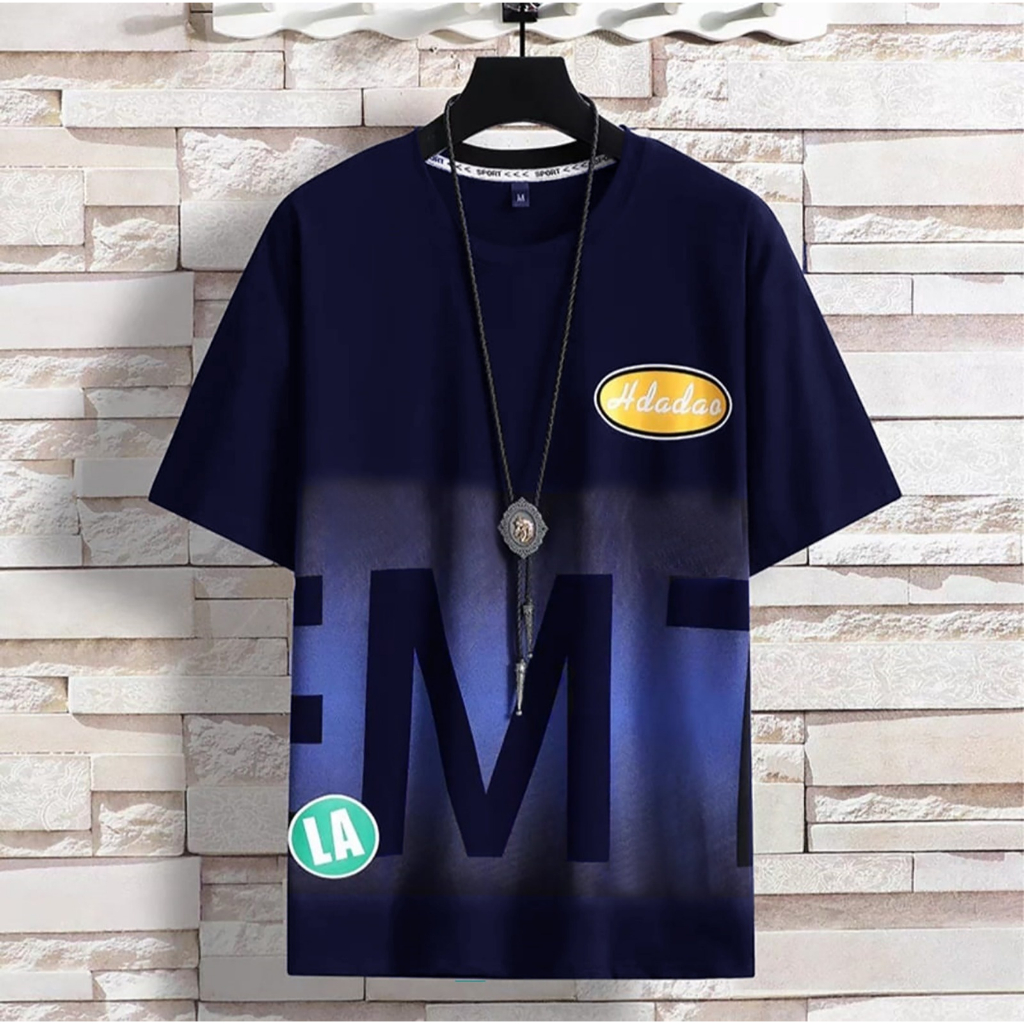 BAJU EMT HEN PRIA TERBARU-BAJU COWOK KEREN LENGAN PENDEK MASA KINI DAN TERLARIS