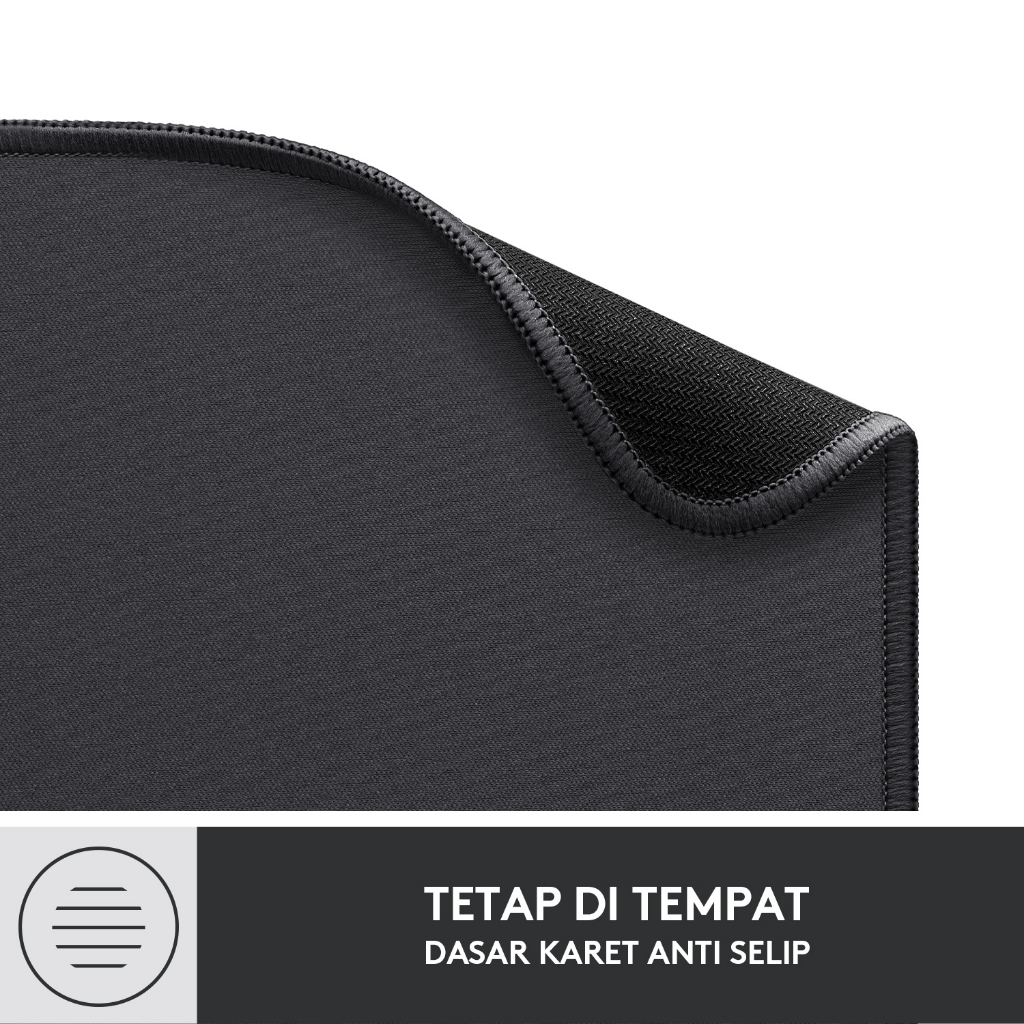 Logitech Mouse Pad Studio Series Alas Polos dan Anti-Slip