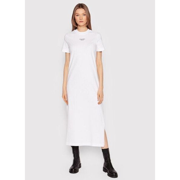 Calvin Klein Jeans Stacked Logo T-Shirt Dress