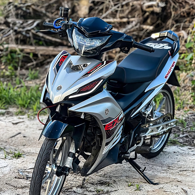 RK Free H4 Soket Zhipat Lampu Depan LED Highlow Beam Untuk YAMAHA LC135 jupiter MX135 MX NEW 135