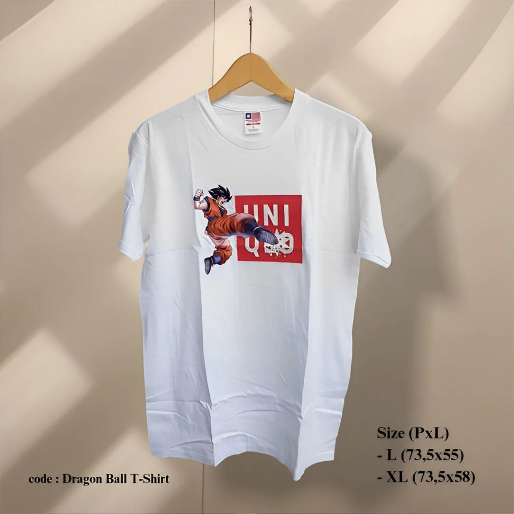 UNIQLO DRAGON BALL T-SHIRT / KAOS DISTRO