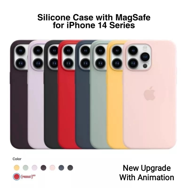 Silicone Case With MagSafe iPhone 14 / 14 Plus / 14 Pro / 14 Pro Max