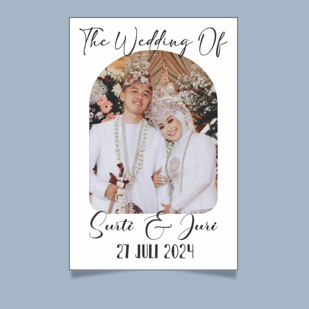 KARTU STICKER SOUVENIR CUSTOM PHOTO KARTU UCAPAN TERIMAKASIH PENGAMBILAN SOUVENIR THANK YOU CARD KAR