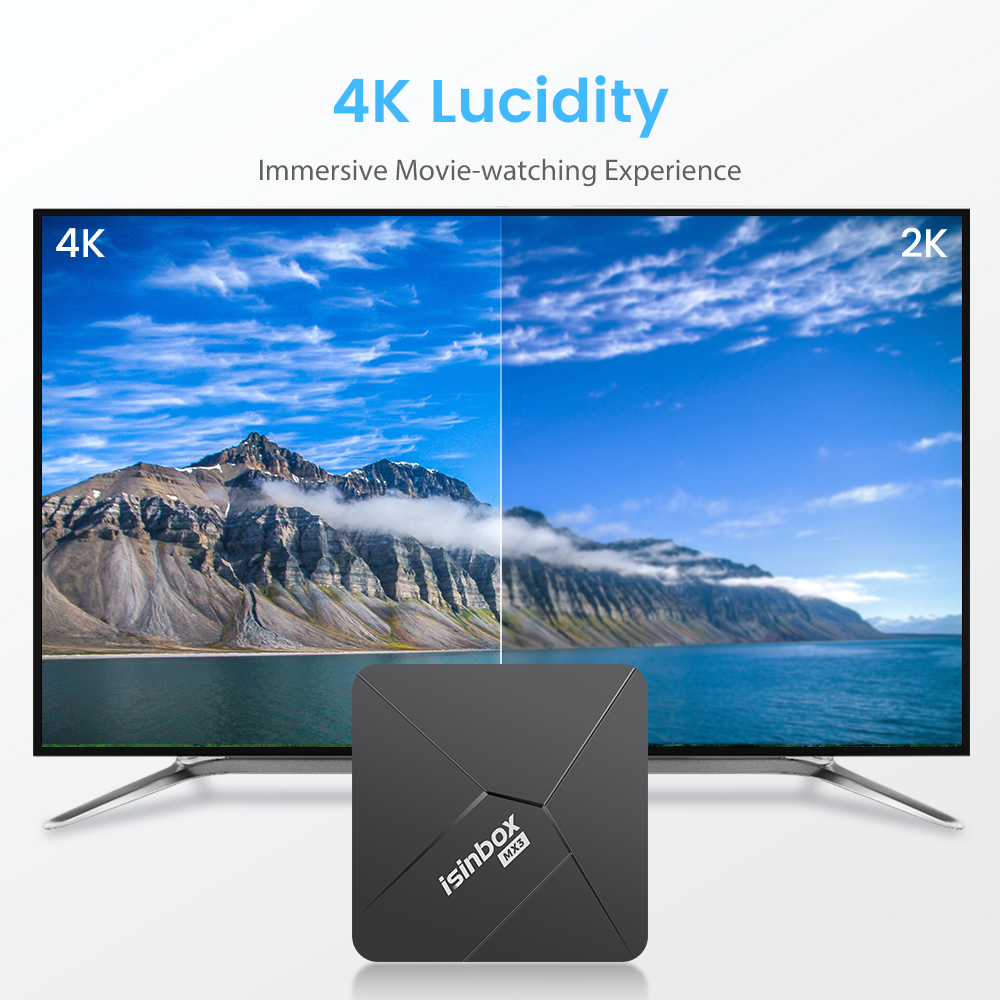 MX3 5G WiFi 4K Android TV Box 8G+128G HD 3D Smart TV Box Home Remote Control Media Player Set Top Box