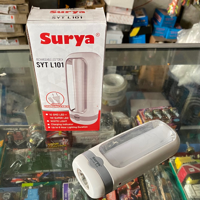 SENTER EMERGENCY SURYA CHARGER KECIL L101