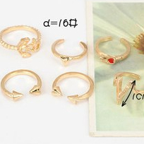 cincin Korea Etnik Multi Color Alloy Multicharm Warna Warni Vintage Harga Grosir Reseller