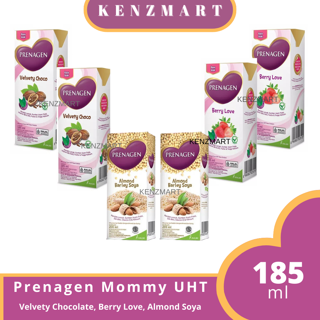 Prenagen UHT 185ml / Susu Bernutrisi Ibu Hamil Siap Diminum