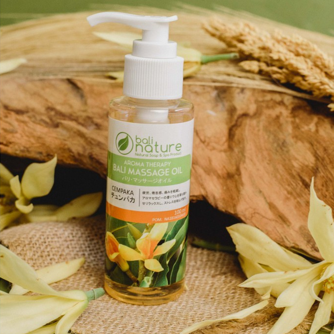 Cempaka Massage Oil - Minyak Pijat ala Spa - Bali Nature