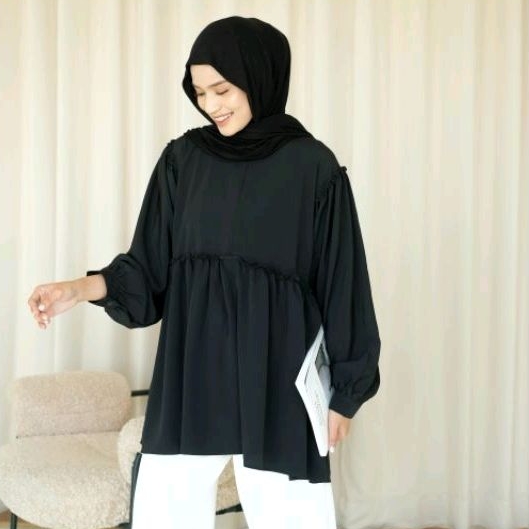 Eveseitch - Jenna Blouse - Blouse Crinkle Wanita