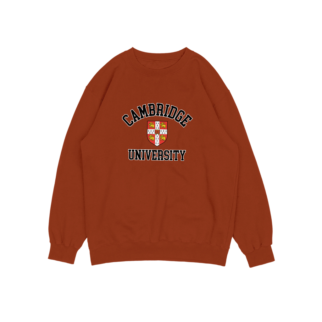 CAMBRIDGE UNIVERSITY  SWEATER CREWNECK PRIA WANITA Size M-XXL