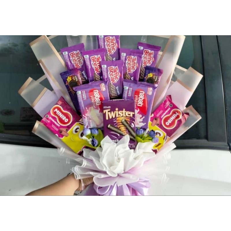

buket snack termurah untuk wisuda, ulang tahun, dll
