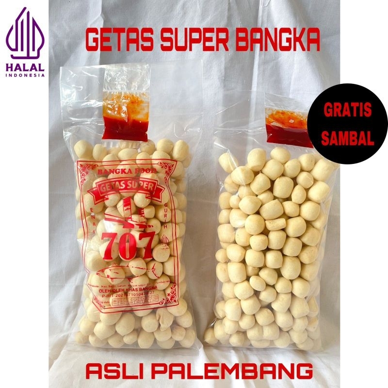 

getas super/krupuk getas/kletekan super/amplang super/makanan khas bangka/getas ikan tenggiri super