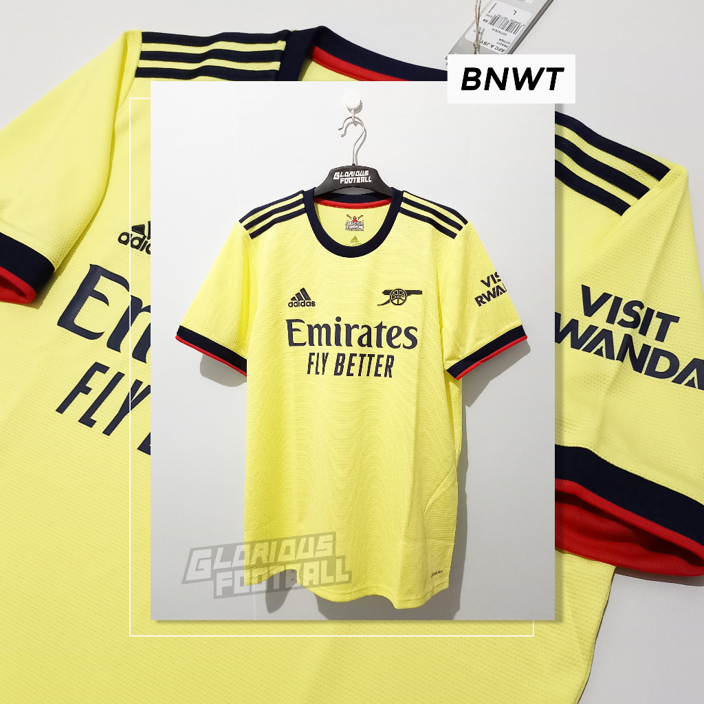 Jersey Original Arsenal Away 2021/2022 BNWT - GM0218