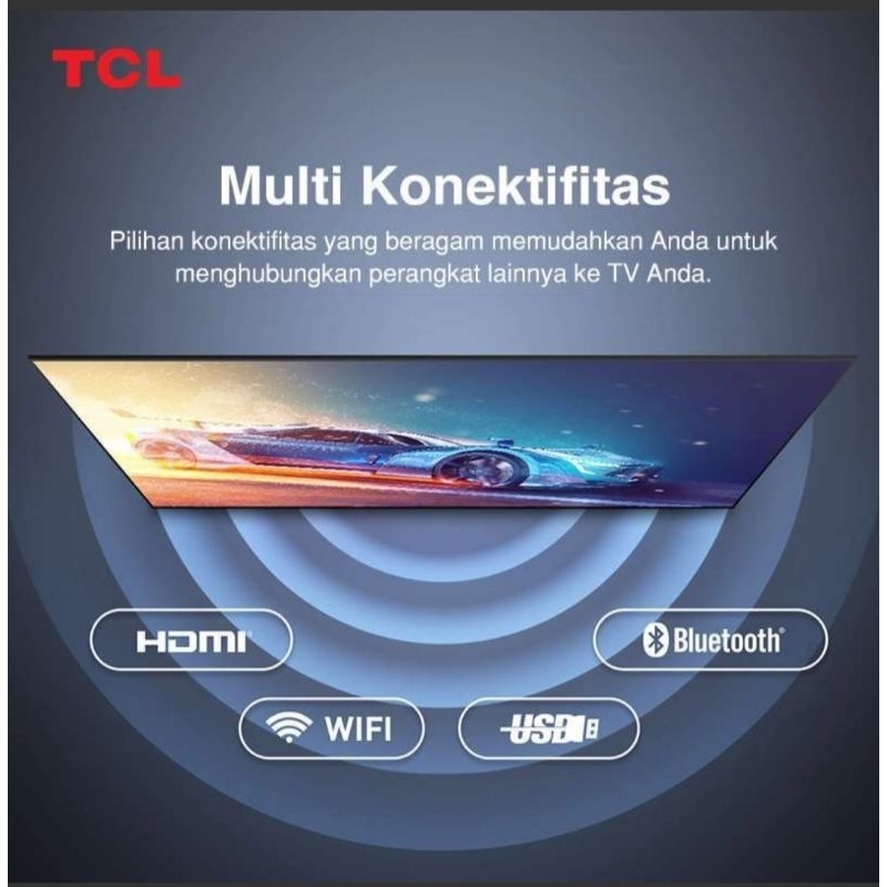 TCL 40G9 Smart TV 40 Inch FHD Google TV Garansi Resmi