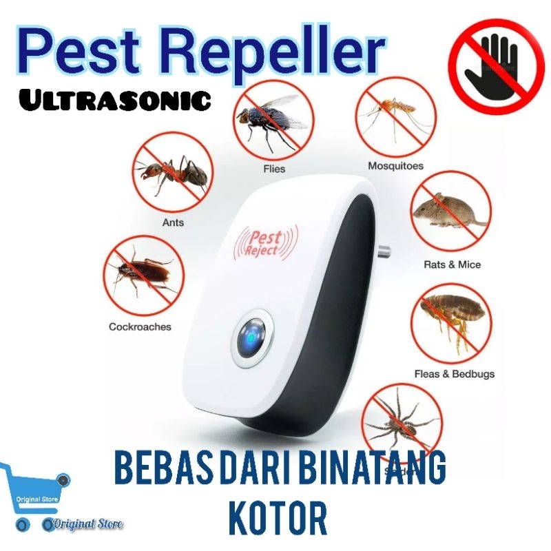 

PEST REPELLER Pembasmi Binatang Kotor Hama Tikus Kecoak Semut Dll