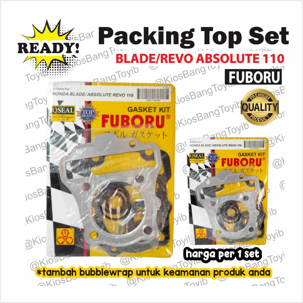 Gasket Kit Packing Head Top Set Honda BLADE REVO ABS 110 (Fuboru)