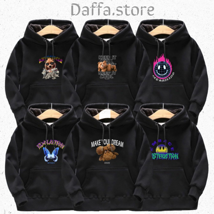 switer jaket hoodie anak warna hitam usia 1 - 12 tahun sweater distro switer anak laki laki perempua