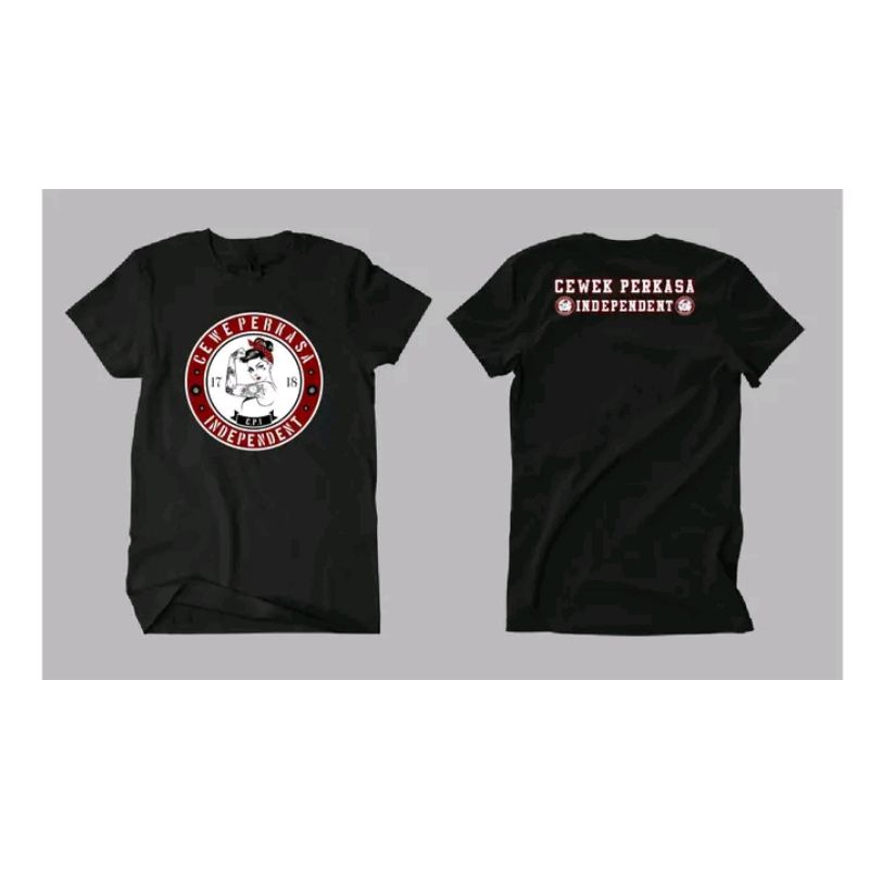Kaos Cewek perkasa independent/ CPI / Vespa extreme/ Vespa Rongsok/vespa sampah/ Kaos Distro
