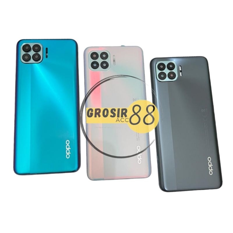 BACK CASING HOUSING FULLSET BACKDOOR + BEZEL OPPO RENO 4F / OPPO A93 ORIGINAL