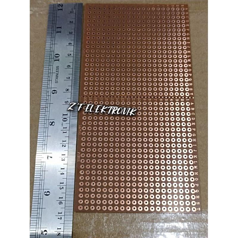 PCB TITIK TRANSISTOR LUBANG BESAR PCB001