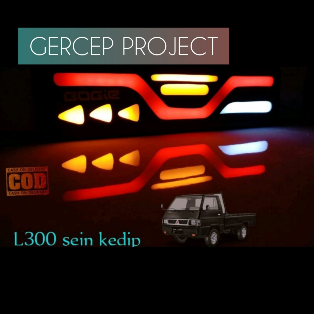Lampu LED Variasi Mobil Pick Up Stoplamp Rem Sein kedip Mitsubishi L300