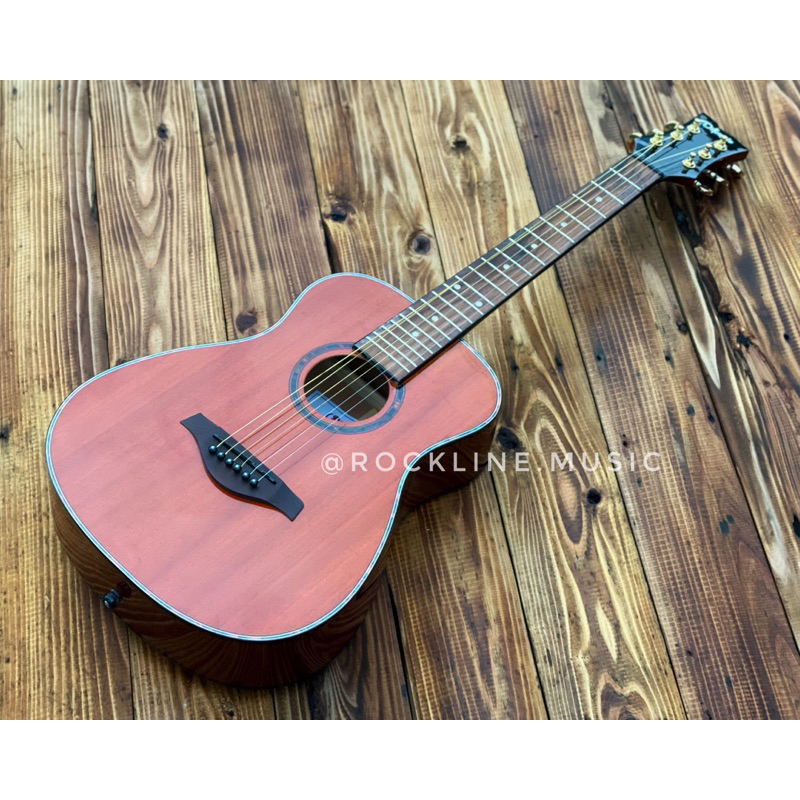 Gitar Akustik difergio 3/4 nsk brown bandung