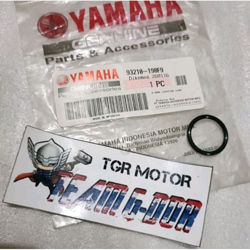 o ring sil seal original yamaha 93210-198f9 manifold maniful in intek intex jupiter z old vega r old