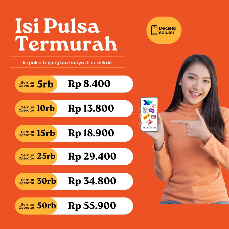 ISI PULSA ALL OPERATOR