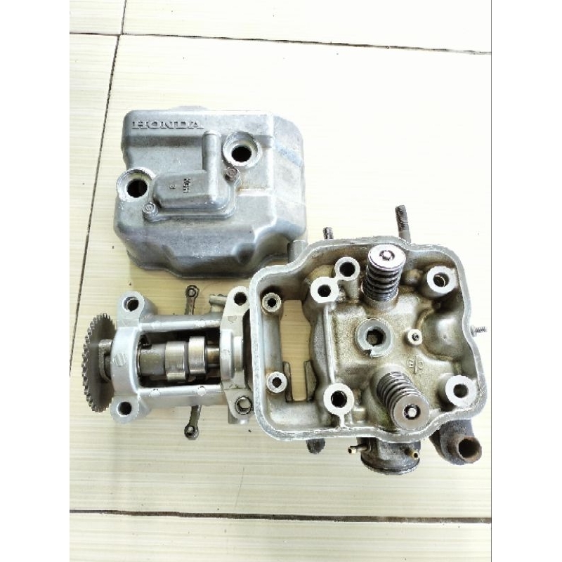 blok cylinder head blok kop blok busi Honda CS1 CS one original