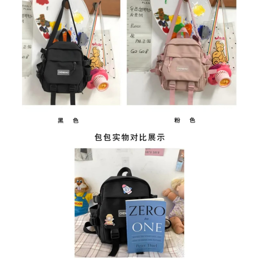 toko agung99 - Tas Ransel Wanita Terbaru 2020 2021 Korea Stylish Keren Murah Import / Selempang Wanita / Tas mini Cewek /