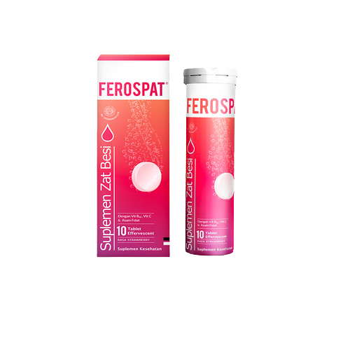 FEROSPAT 10 TABLET EFFERVESCENT