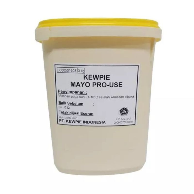 KEWPIE Mayo Pro Use Manis 3kg | Mayonnaise Sweet Mayonaise Manis Salad Buah.