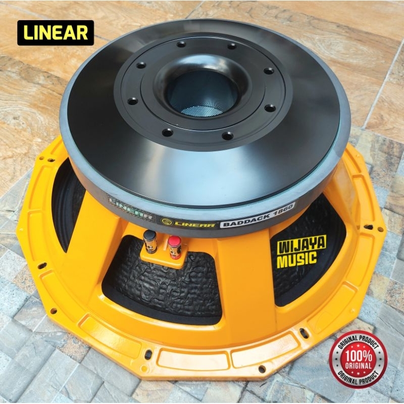 Speaker 18 inch LINEAR Baddack 1860 Subwoofer BALAP HOREG MANTAP HARGA PROMO