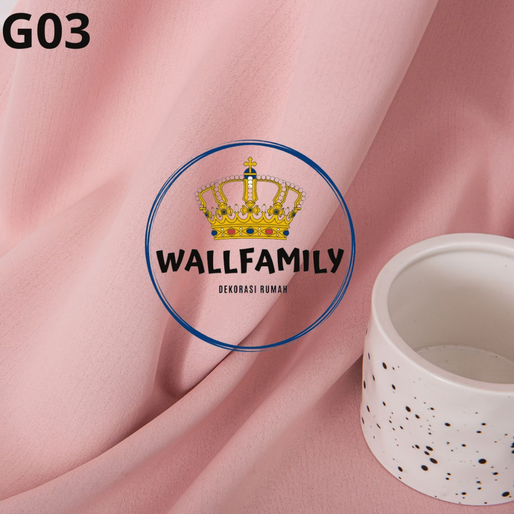 gorden jendela sale blackout Lebar 2m