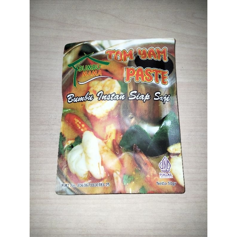 

BUMBU MAMA Tom Yam Paste 50g bumbu instant siap saji