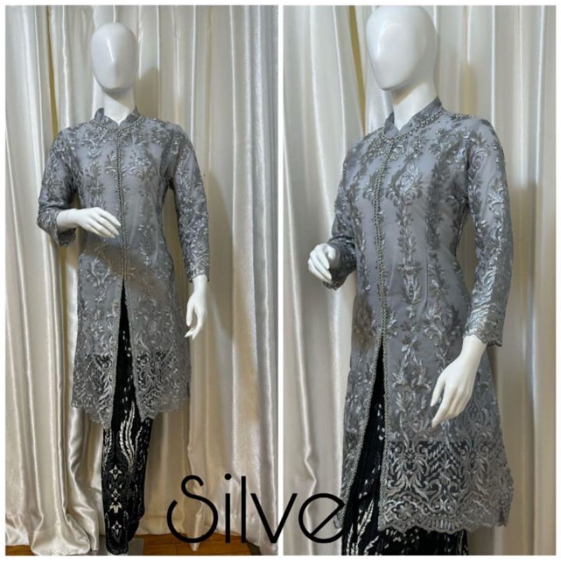 KEBAYA MODERN BRUKAT PAYET.WISUDA//KONDANGAN//KEBAYA TUNIK TUNIK MODERN//KEBAYA TUNIK TERLARIS//KEBAYA BRUKAT TILE