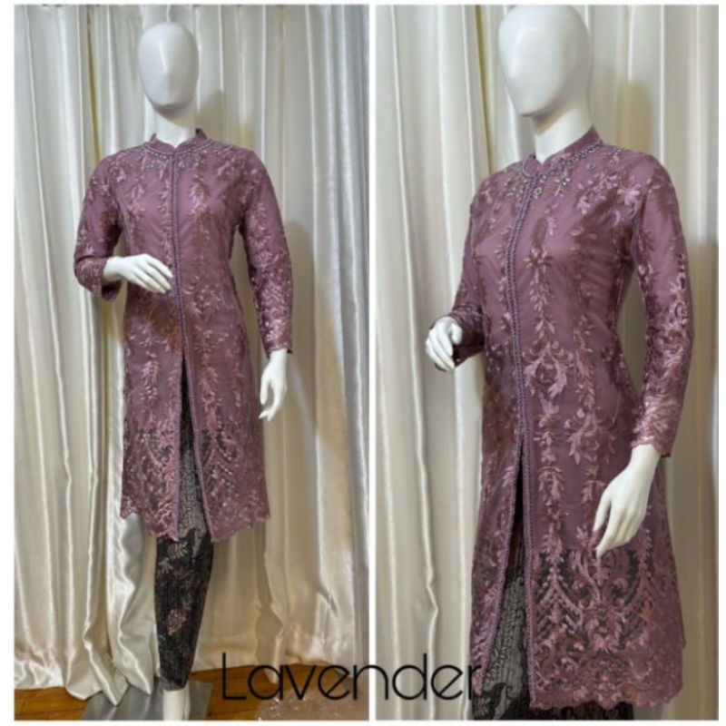 KEBAYA MODERN BRUKAT PAYET.WISUDA//KONDANGAN//KEBAYA TUNIK TUNIK MODERN//KEBAYA TUNIK TERLARIS//KEBAYA BRUKAT TILE