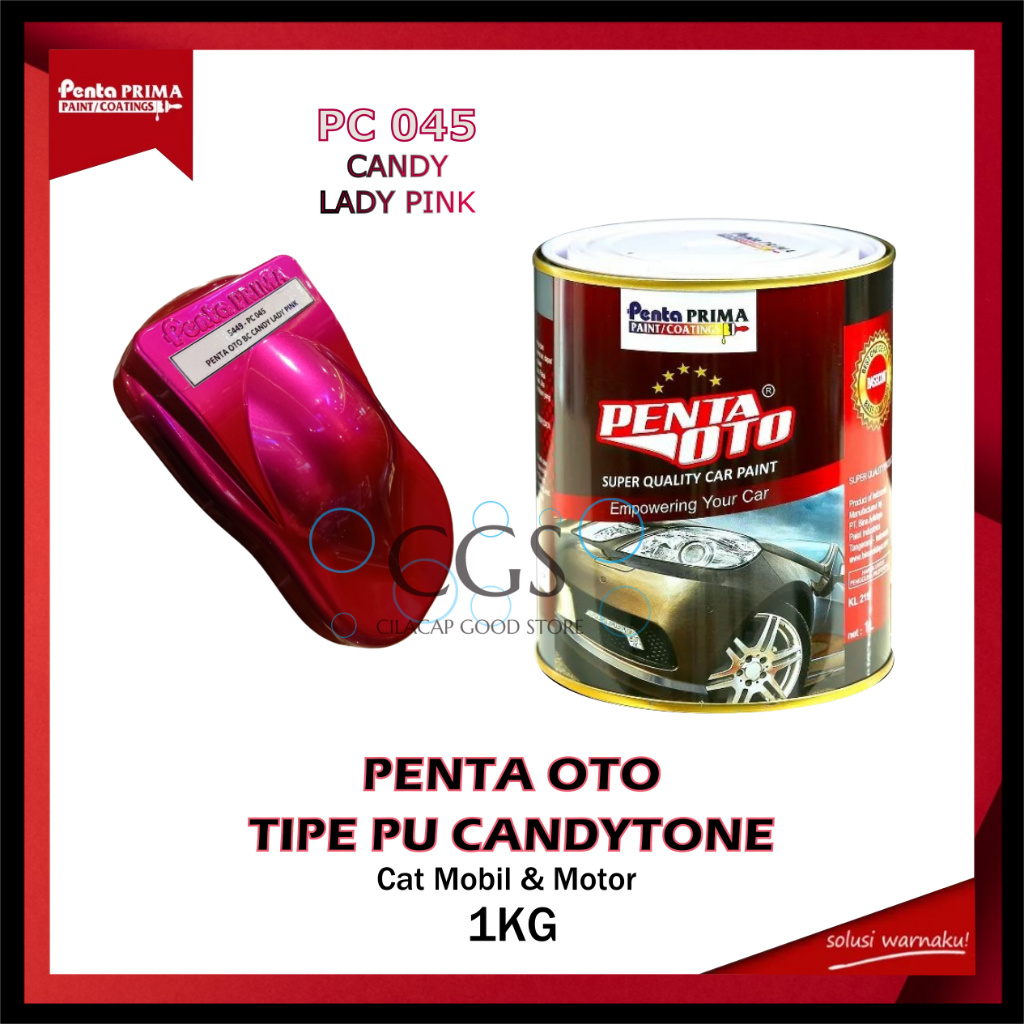 Cat PINK Candy tone PU Penta Oto / Cat Candy Pink PU / Cat Penta Candy PU / Cat PU Candytone Pink